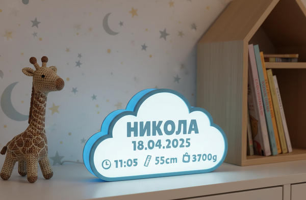 Персонализирана 3D LED Лампа